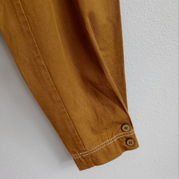 Ulla Johnson rusty brown tapered carpenter pants 0 - Picture 6 of 7